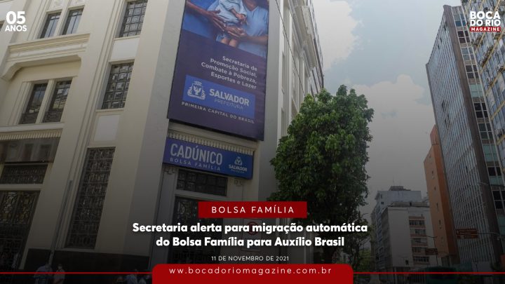 Secretaria alerta para migração automática do Bolsa Família para Auxílio Brasil