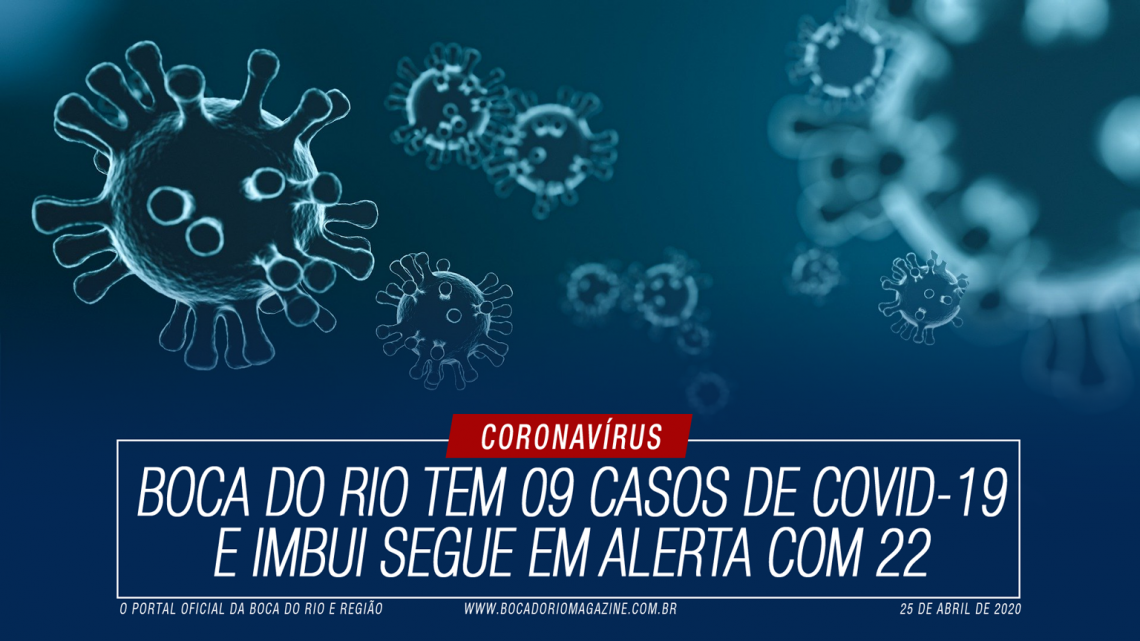Boca do Rio tem 09 casos de Covid-19 e Imbui segue em alerta com 22