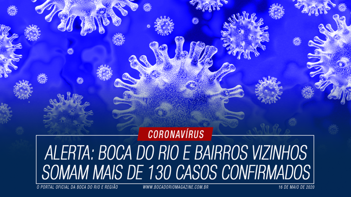 Alerta: Boca do Rio e bairros vizinhos somam mais de 130 casos confirmados de Covid-19