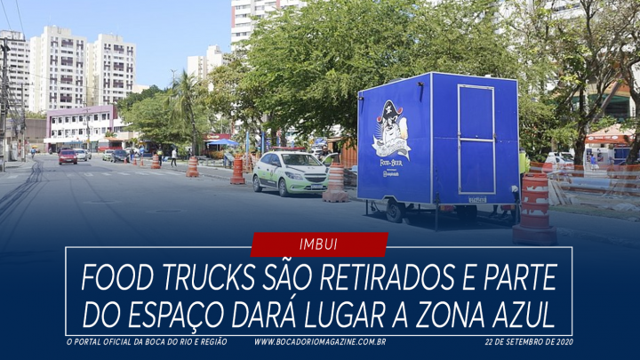 Food trucks são retirados de praça no Imbuí e parte do espaço dará lugar a Zona Azul