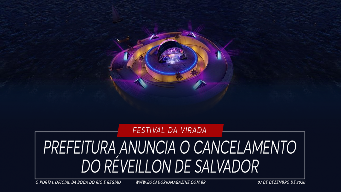Prefeitura anuncia o cancelamento do réveillon de Salvador