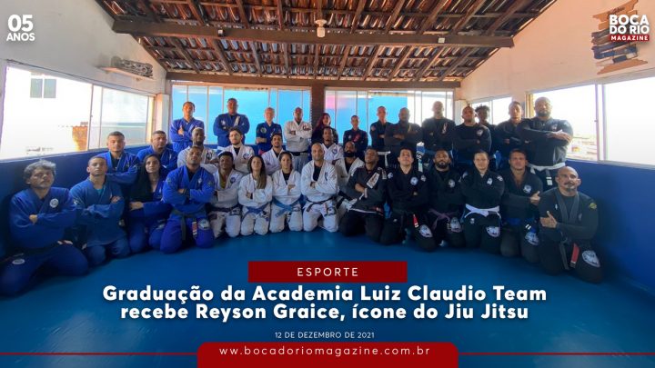 Graduação da Academia Luiz Claudio Team recebe Reyson Gracie, ícone do Jiu Jitsu