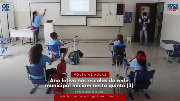 Ano letivo nas escolas da rede municipal iniciam nesta quinta (3)