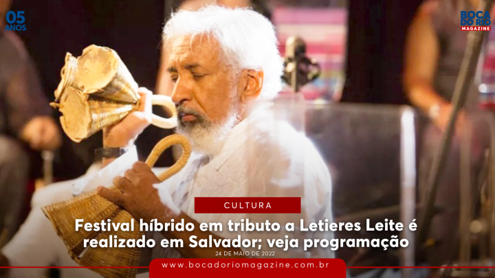Festival híbrido em tributo a Letieres Leite é realizado em Salvador; veja programação