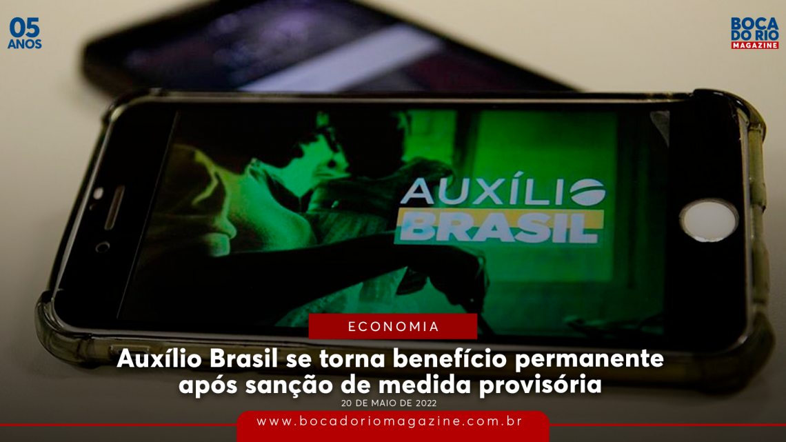 Auxílio Brasil vira benefício permanente após sanção de medida provisória