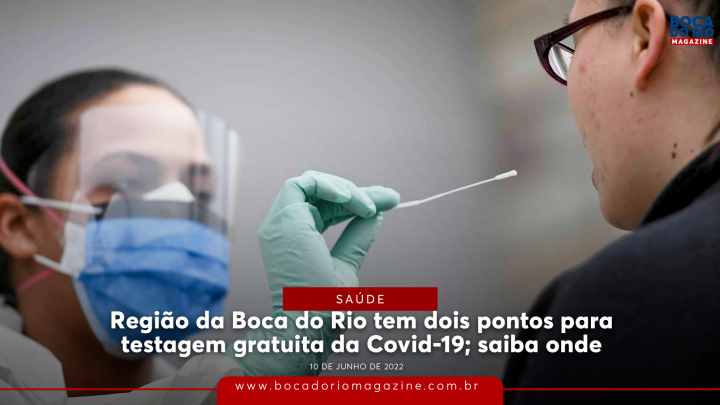 Região da Boca do Rio tem dois pontos para testagem gratuita da Covid-19; saiba onde