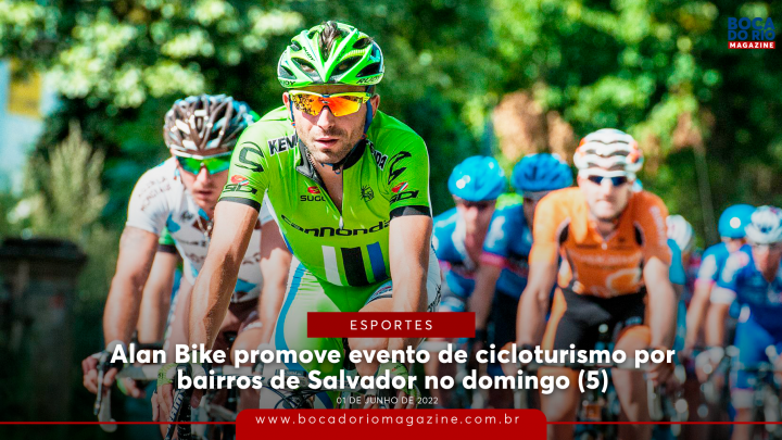 Alan Bike promove evento de cicloturismo por bairros de Salvador