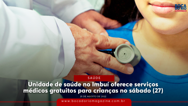Unidade de saúde no Imbuí oferece serviços médicos para crianças no sábado (27)