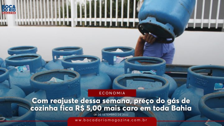 Com reajuste dessa semana, preço do gás de cozinha fica R$ 5,00 mais caro em toda Bahia