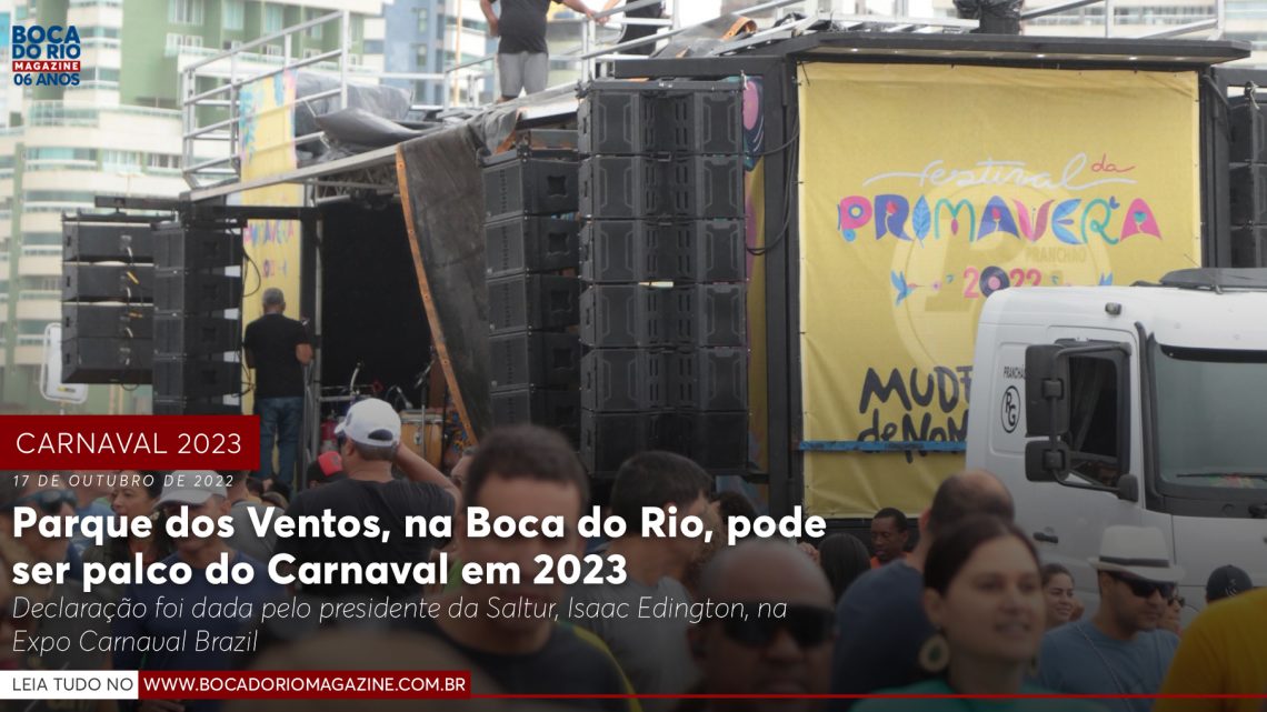 Parque dos Ventos, na Boca do Rio, pode ser palco do Carnaval no ano que vem