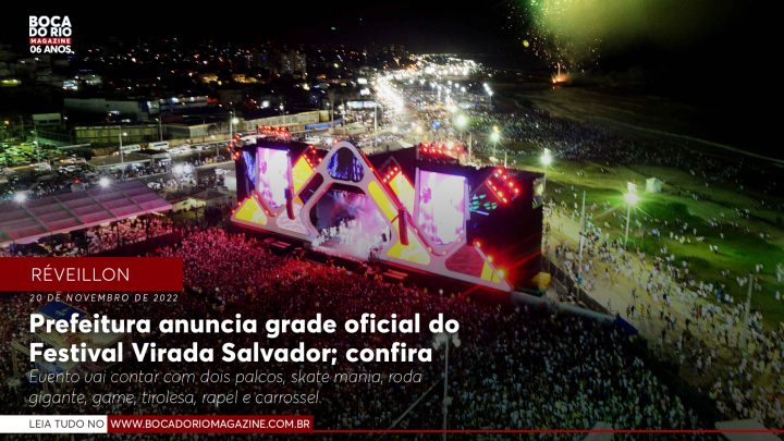 Réveillon de Salvador: Prefeitura anuncia grade oficial do Festival da Virada; confira