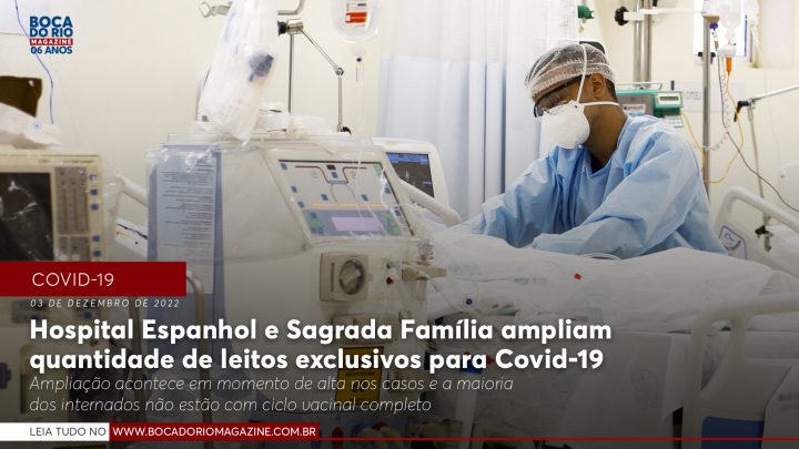 Hospital Espanhol e Sagrada Família ampliam quantidade de leitos exclusivos para Covid-19