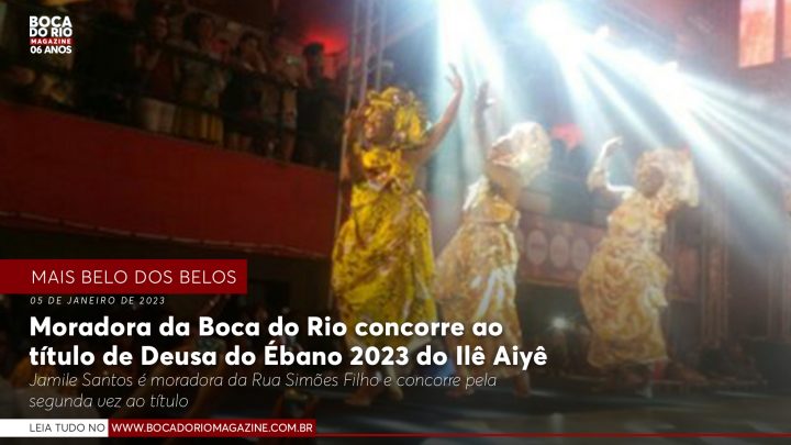 Moradora da Boca do Rio concorre ao título de Deusa do Ébano 2023 do Ilê Aiyê