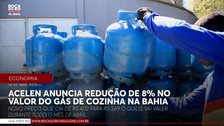 Acelen anuncia redução de 8% no valor do gás de cozinha na Bahia