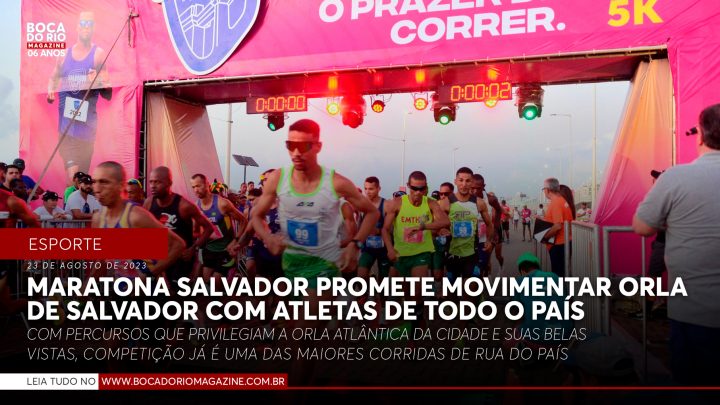 Maratona Salvador promete movimentar orla de Salvador com atletas de todo o país