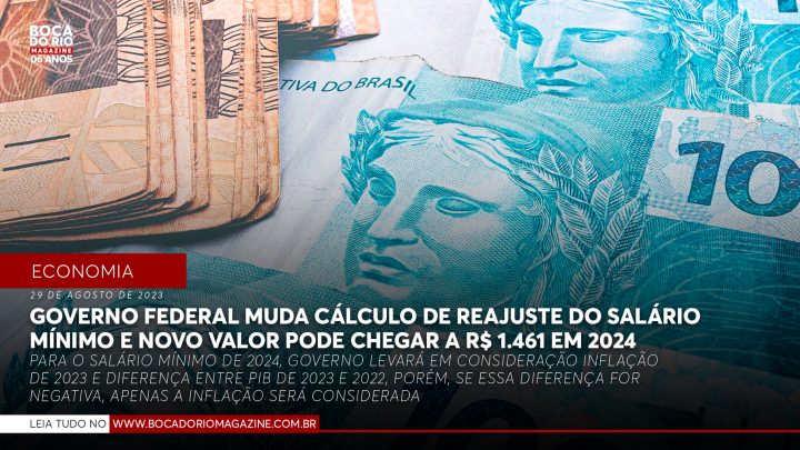 Governo Federal muda cálculo de reajuste do salário mínimo e novo valor pode chegar a R$ 1.461 em 2024