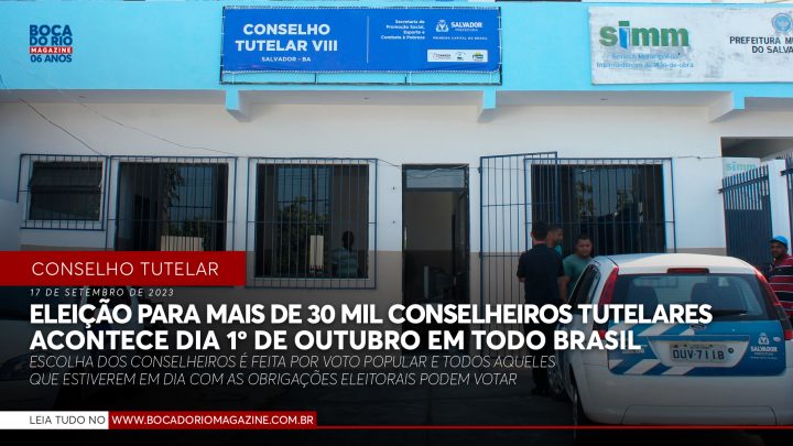 Eleição para mais de 30 mil conselheiros tutelares acontece dia 1º de outubro em todo Brasil