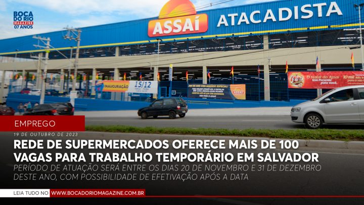 Rede de supermercados oferece mais de 100 vagas para trabalho temporário em Salvador