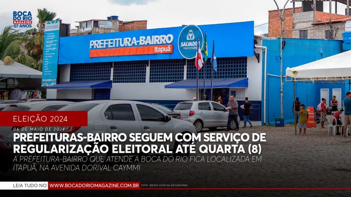 Prefeituras-Bairro seguem com serviço de regularização eleitoral até quarta (8)