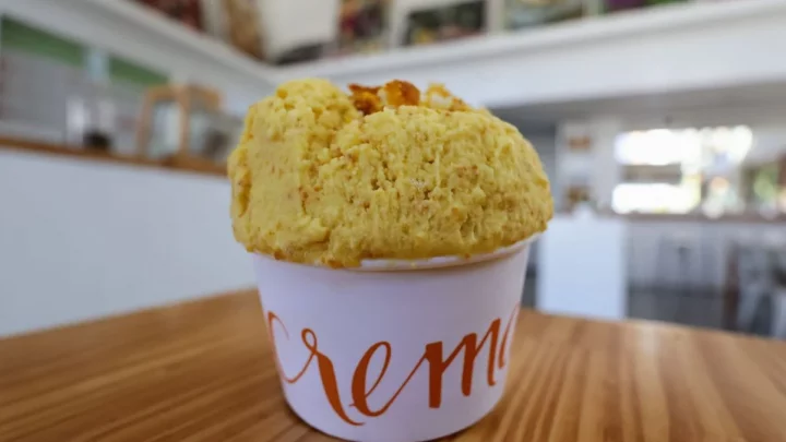 Sorvete de acarajé: Conheça  essa novidade que chegou em uma Gelateria da Capital