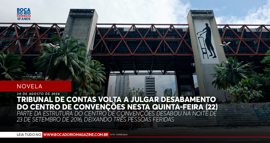 Tribunal de Contas do Estado volta a julgar desabamento do Centro de Convenções nesta quinta-feira (22)