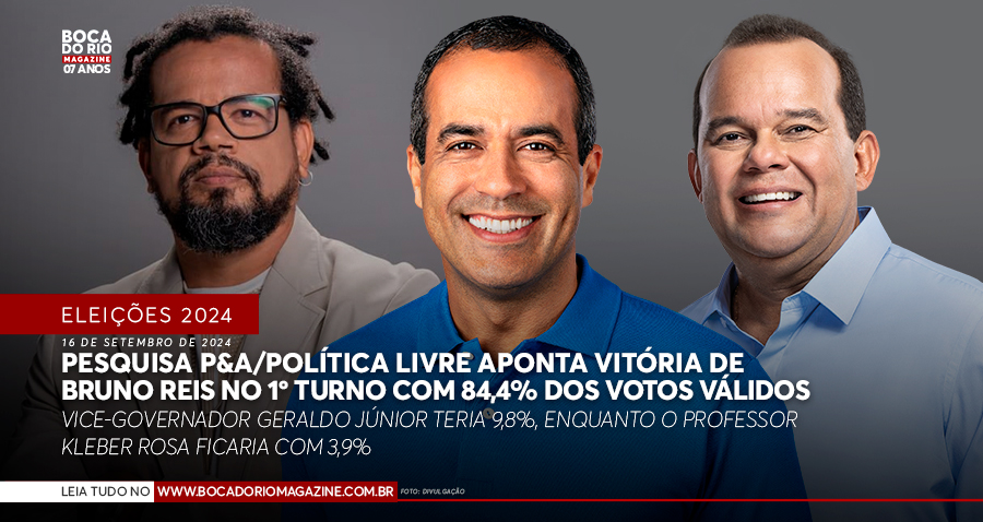 Pesquisa P&A/Política Livre aponta vitória de Bruno Reis no 1º turno com 84,4% dos votos válidos