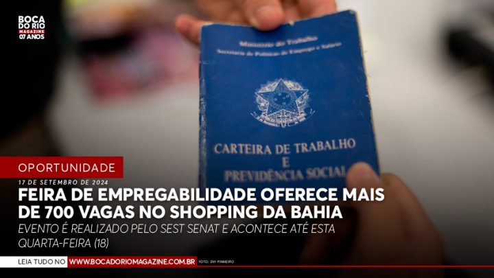 Feira de empregabilidade oferece mais de 700 vagas no Shopping da Bahia