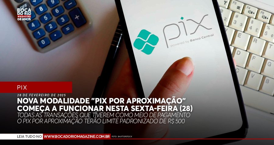 Nova função “Pix por aproximação” começa a funcionar nesta sexta-feira (28); saiba como usar nova ferramenta Nova função “Pix por aproximação” começa a funcionar nesta sexta-feira (28); saiba como usar nova ferramenta