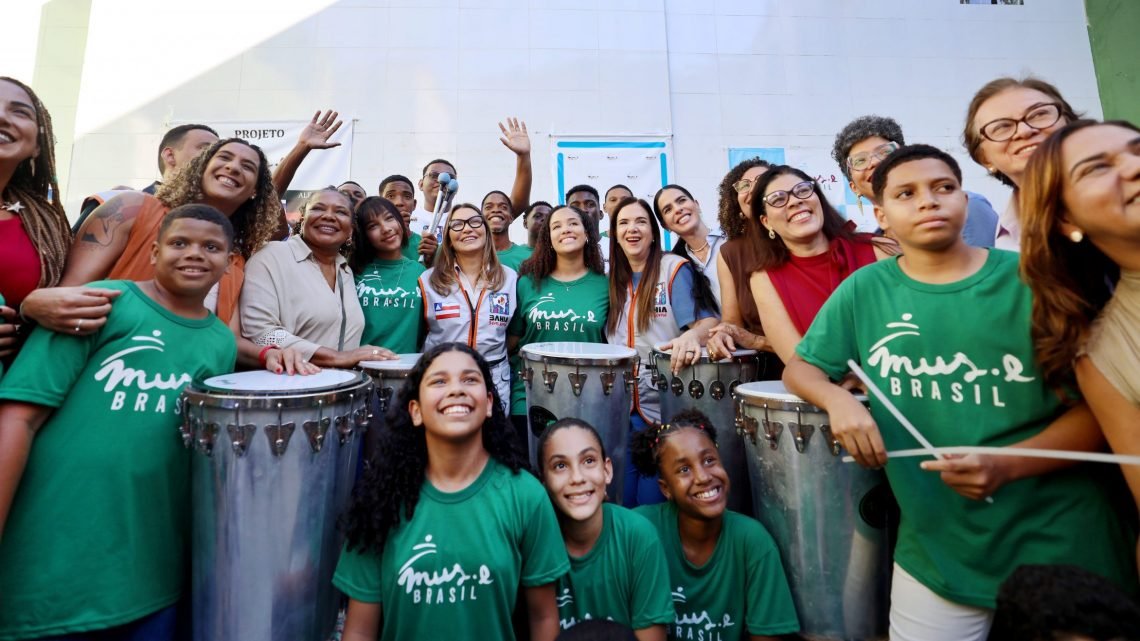 Em Salvador, Janja visita, na Boca do Rio, instalações de uma das cozinhas comunitárias parceiras do Bahia Sem Fome