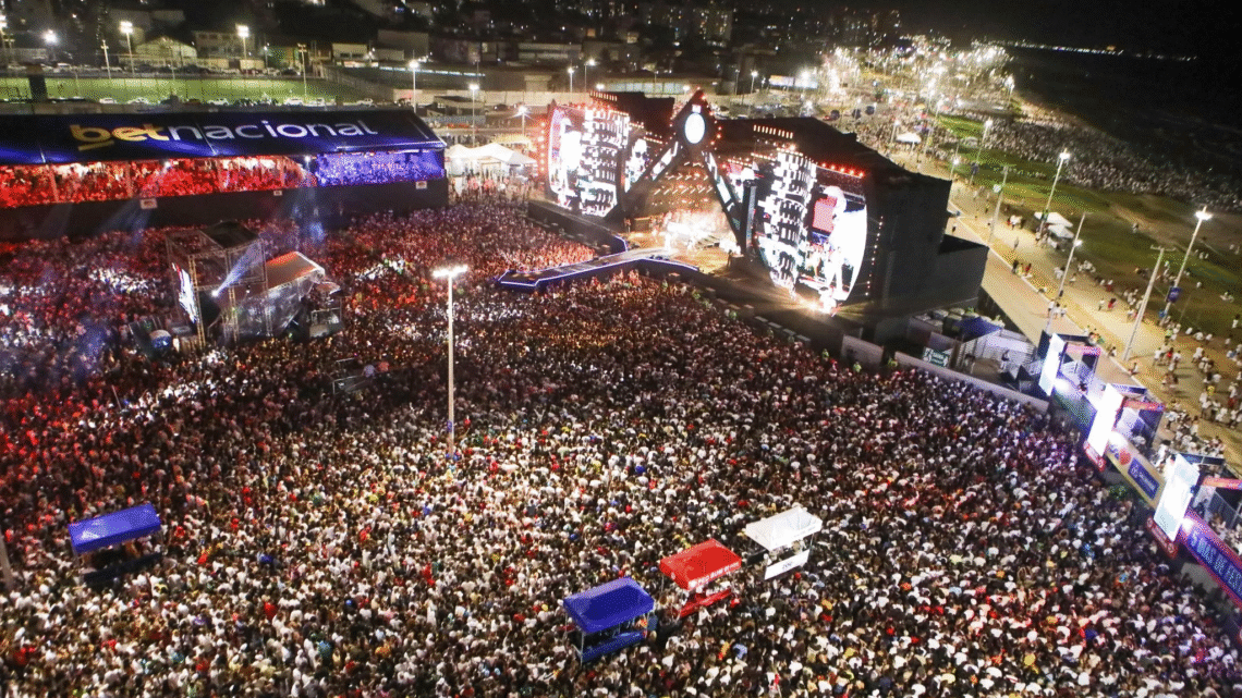 Seguem as vendas do camarote do Festival Virada Salvador 2026