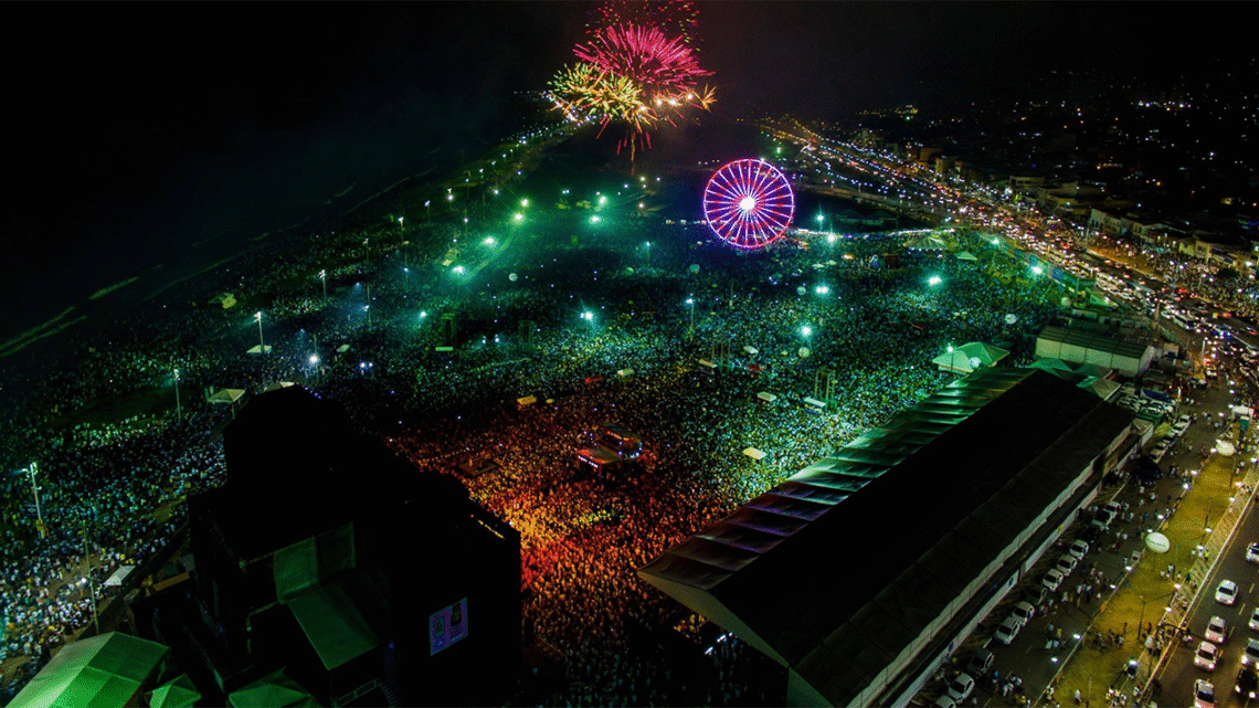 Festival Virada Salvador prepara grande espetáculo de fogos para a chegada de 2026