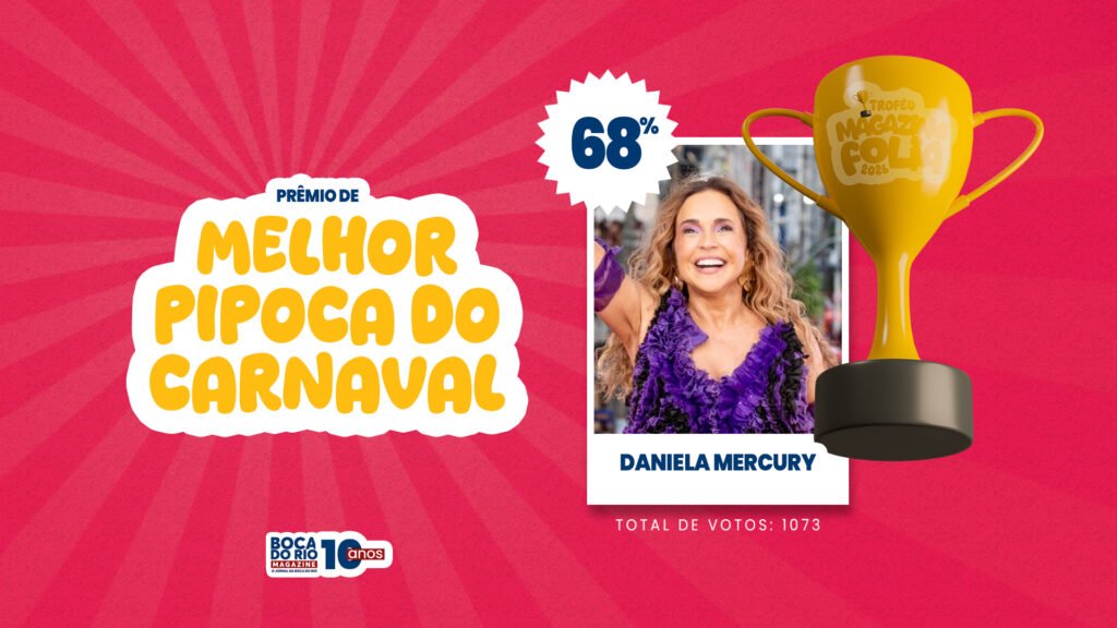 Melhor Pipoca do Carnaval 2026: Daniela Mercury