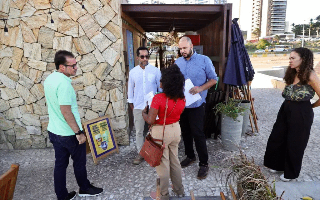 Prefeitura inicia certificação de quiosques sustentáveis na nova orla de Pituaçu