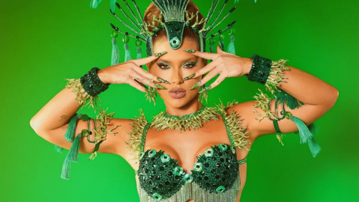 É hoje! Virginia estreia nesta terça (17) como rainha de bateria da Acadêmicos do Grande Rio