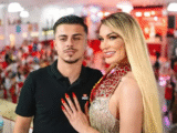 Andressa Urach e Flávio Giglioli
