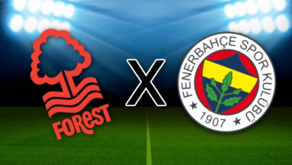 Saiba onde assistir Nottingham Forest x Fenerbahçe ao vivo pela Europa League nesta quinta (26). Confira horário, escalações e o que o time turco precisa para reverter o placar.