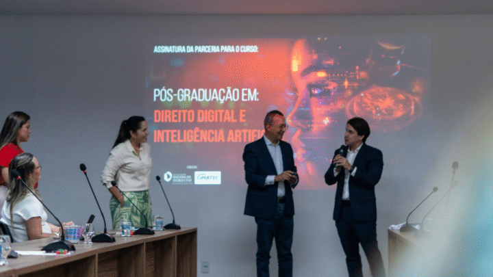 Faculdade Baiana de Direito e CIMATEC lançam pós-graduação em Direito Digital e IA