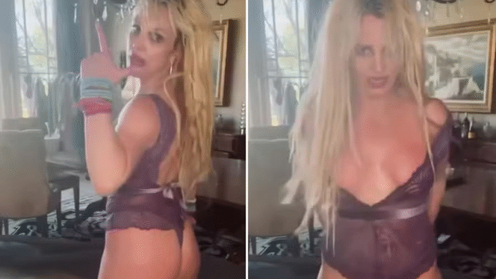 Ousada? Britney Spears usa fio-dental e quase mostra demais em vídeo
