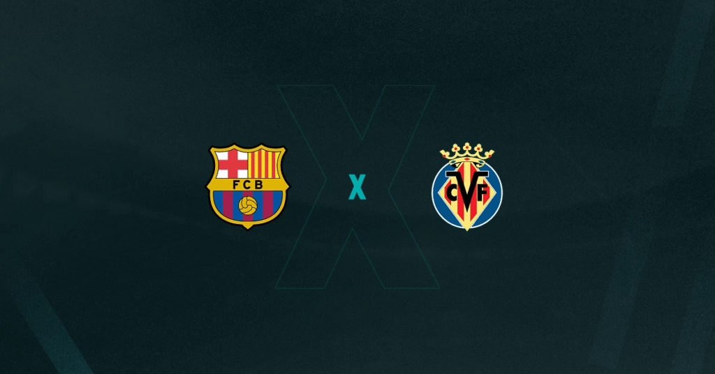 Saiba onde assistir Barcelona x Villarreal ao vivo pela LaLiga. Confira as prováveis escalações, horário e os destaques do duelo no Camp Nou.