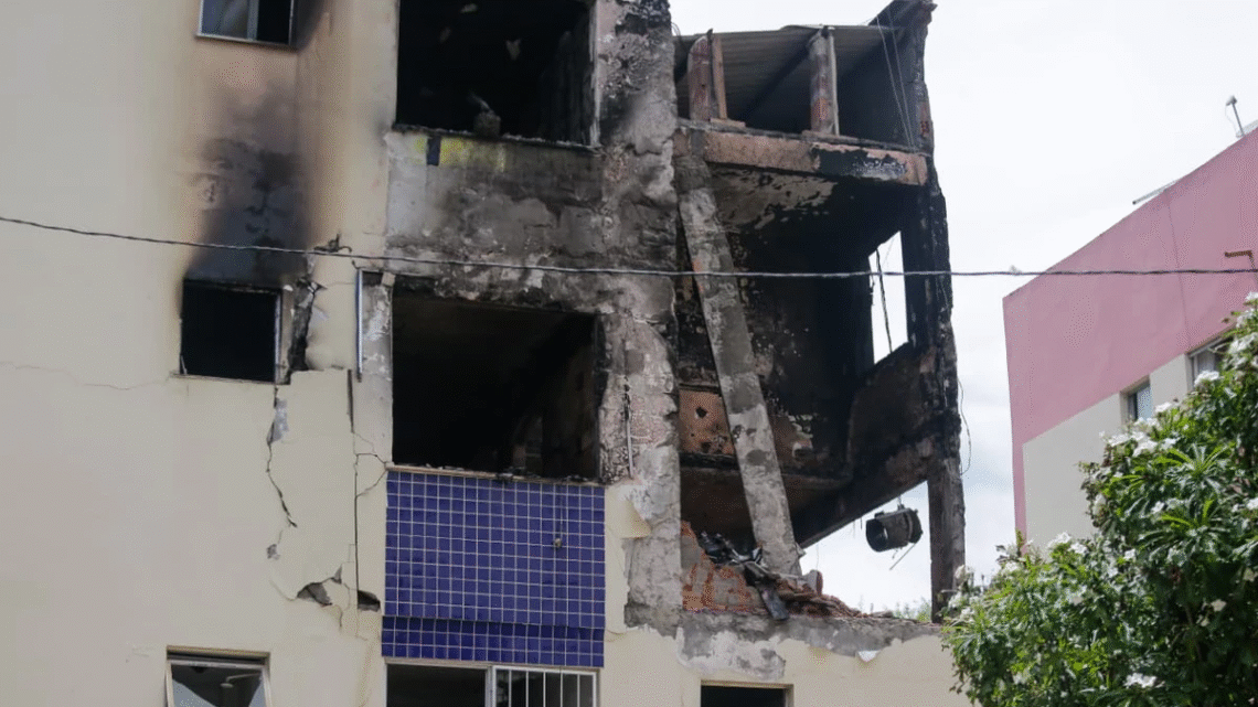 Explosão no Stiep: Codesal descarta demolição total e diz que prédio pode ser recuperado