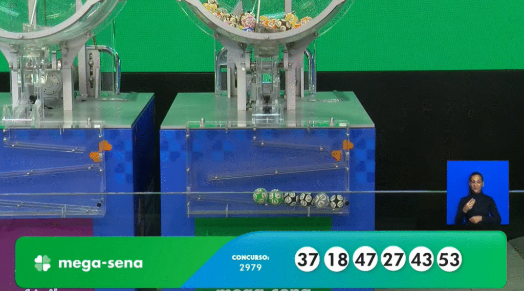 Confira o resultado da Mega-Sena 2979 hoje (03). Veja os números sorteados, valores de premiação e saiba como apostar.