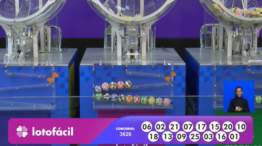 Confira o resultado da Lotofácil 3626 hoje (03). Veja os números sorteados, o prêmio de R$ 5,5 milhões, e se você é o ganhador.