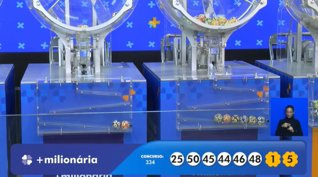 Confira o resultado da +Milionária 334. Veja os números e trevos sorteados hoje, saiba como resgatar o prêmio de R$ 27 milhões.