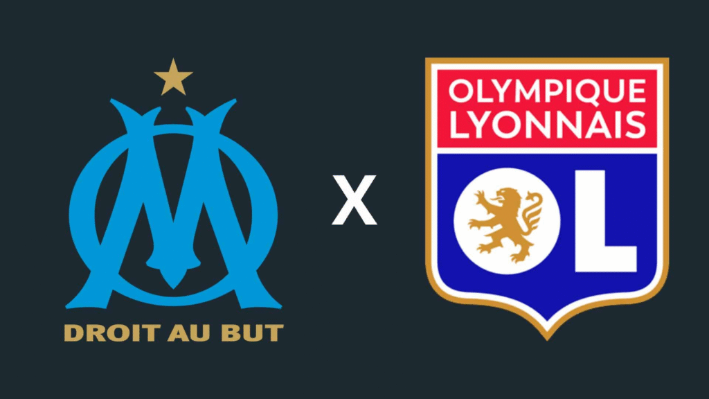 Olympique de Marselha x Lyon duelam pela Ligue 1 neste domingo (01). Confira onde assistir, horário e escalações do clássico francês.