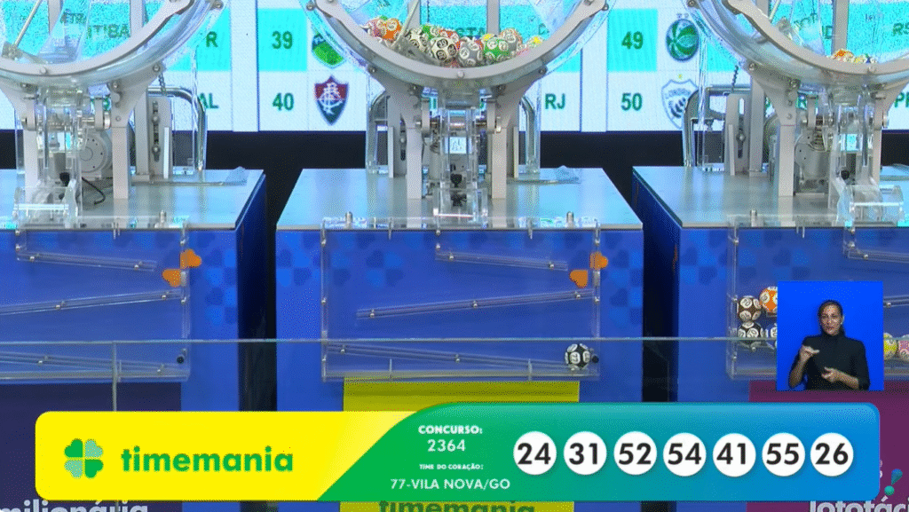 Confira o resultado da Timemania 2364 sorteada neste sábado (07/03). Veja as dezenas sorteadas e o Time do Coração.