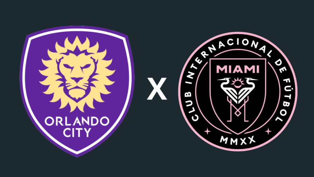 Orlando City x Inter Miami duelam pela MLS 2026 neste domingo (01). Saiba onde assistir ao vivo, o horário e as escalações do clássico (21h).
