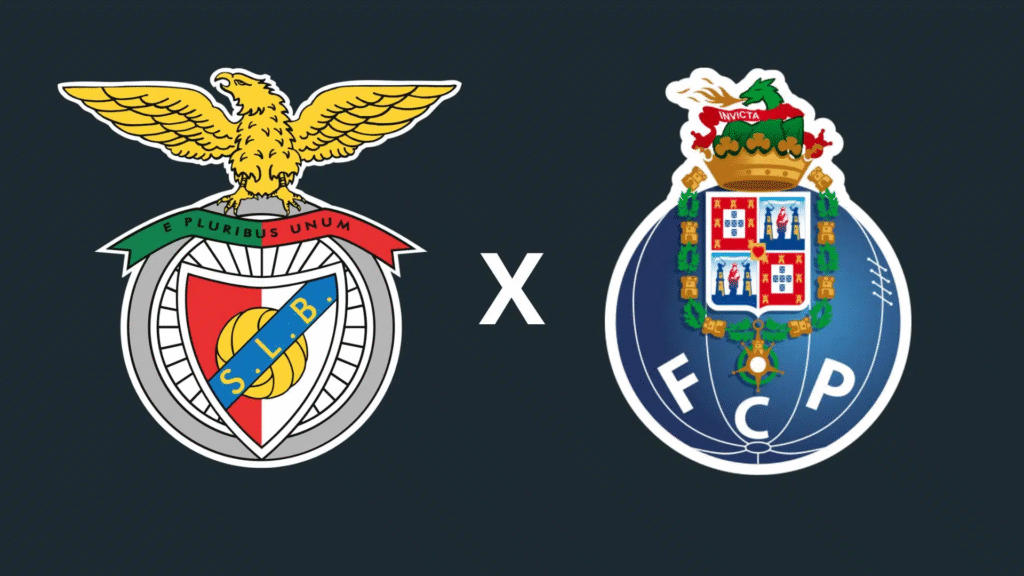 Saiba onde assistir a Benfica x Porto hoje (08/03) ao vivo. Veja o horário e escalações do clássico português.