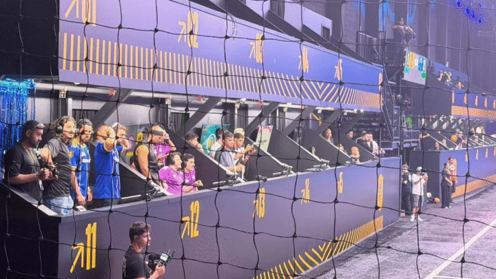 Briga entre cabines de Dendele e Funkbol marca estreia da Kings League Brasil