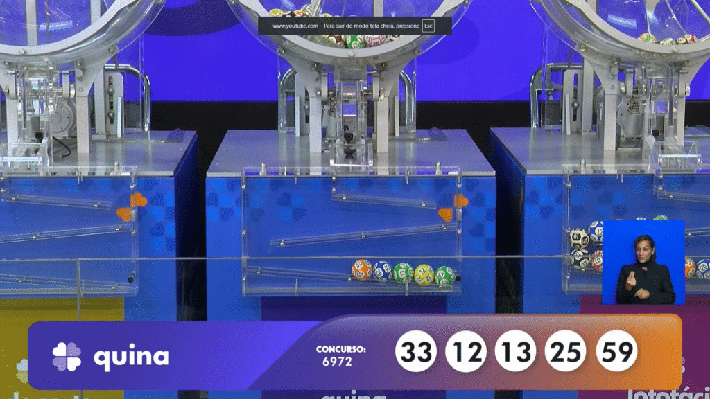 Confira o resultado da Quina 6972 desta terça (10). Saiba os números sorteados e como retirar o prêmio de R$ 18 milhões.