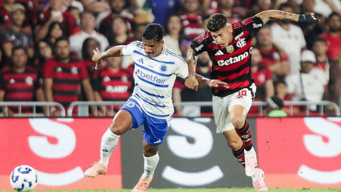 Onde assistir Flamengo x Cruzeiro pela 5ª rodada do Brasileirão